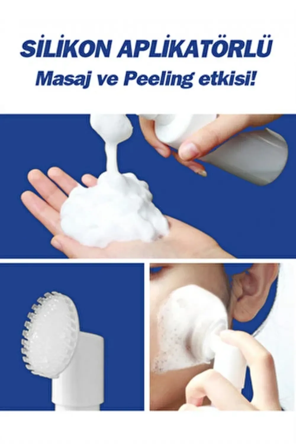 Yüz Temizleme Köpüğü Şişesi