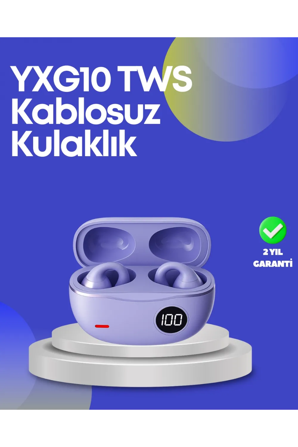 Yxg10 Bluetooth Kulaklık – Cilt Dostu, Uzun Pil, Çift Dil Destekli Akıllı Tasarım