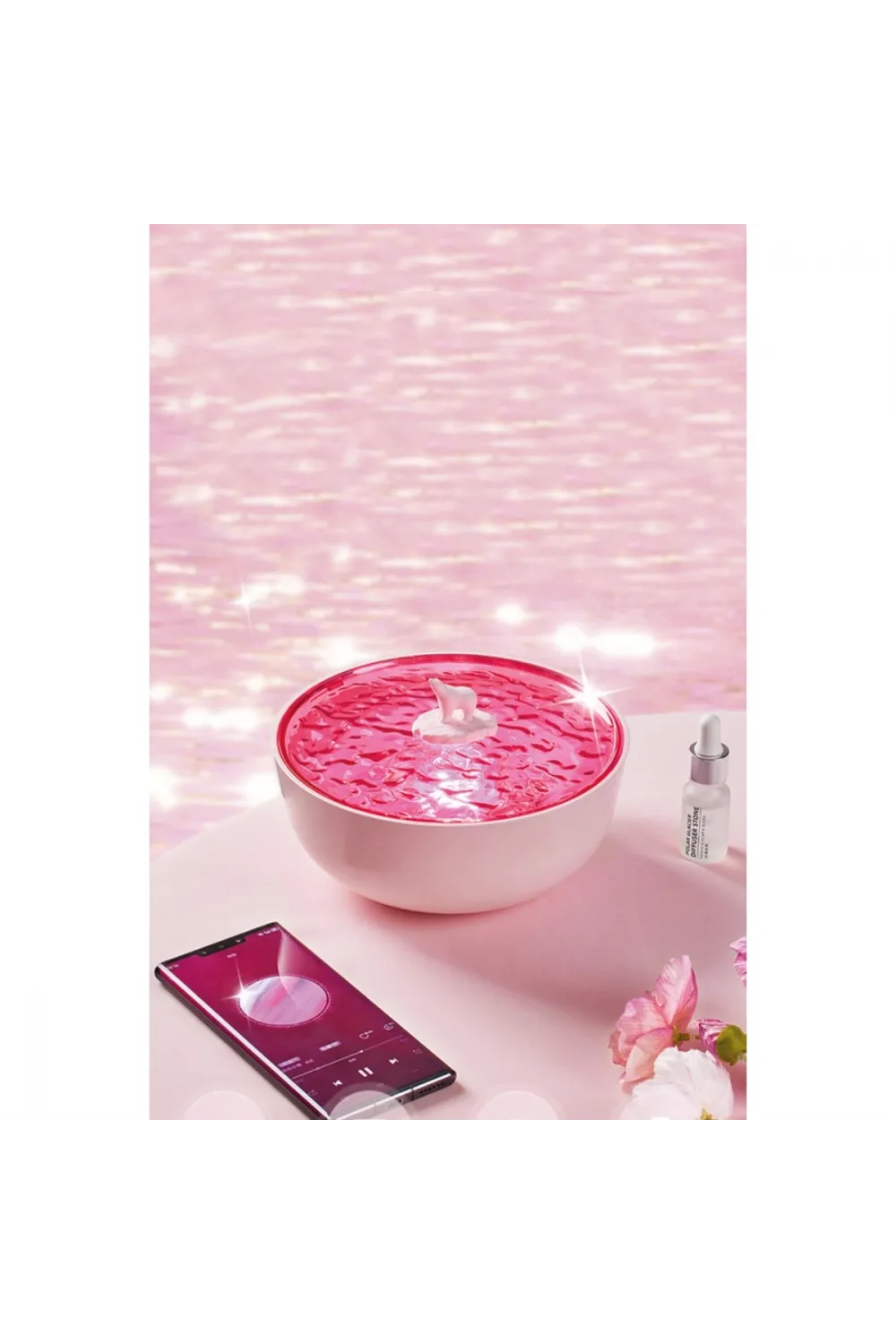 Z5 Arktik Okyanus Temalı Bt Kablosuz Hoparlör - Pembe