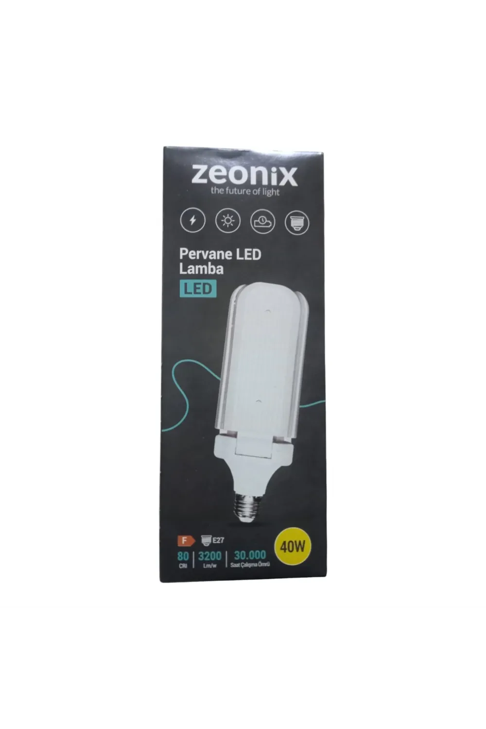 Zeonix 40w 3 Kanatlı Pervane Ampul