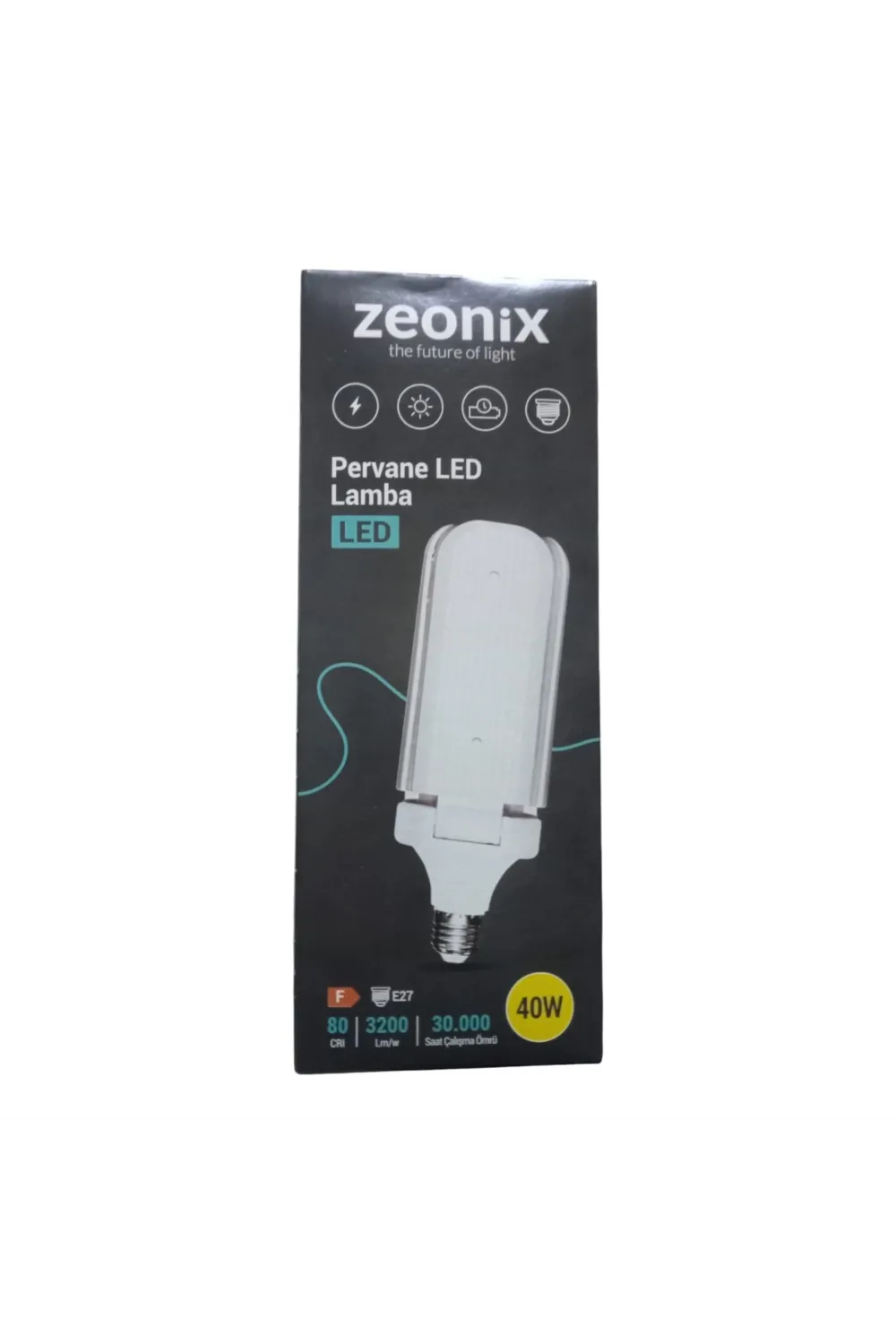 Zeonix 40w 3 Kanatlı Pervane Ampul