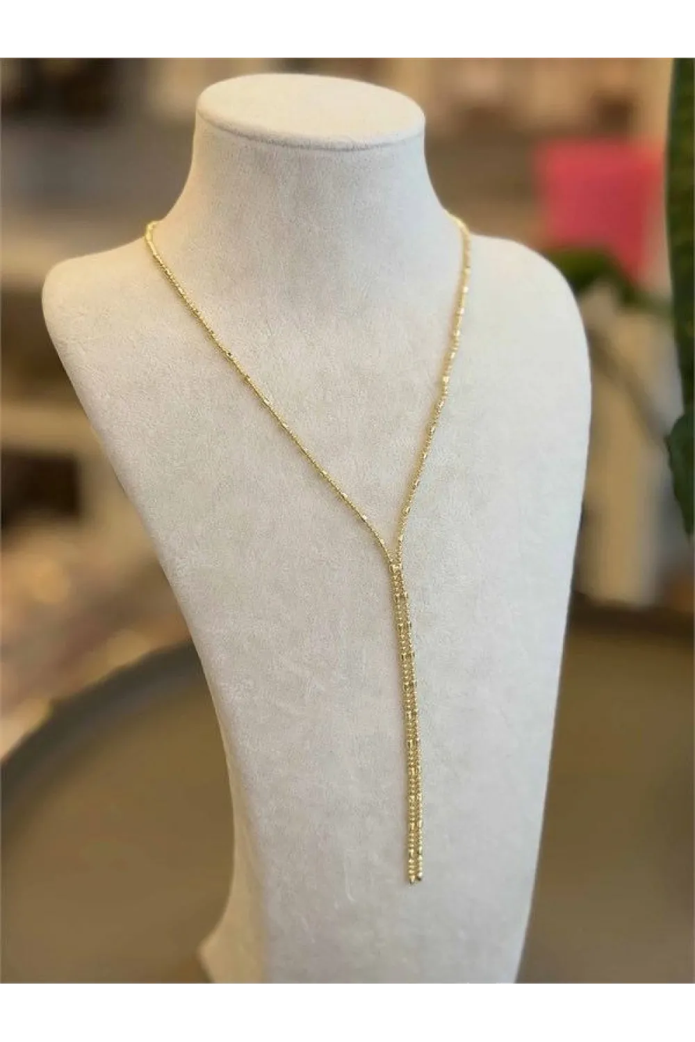 Zincir Kolye-40cm - Altın