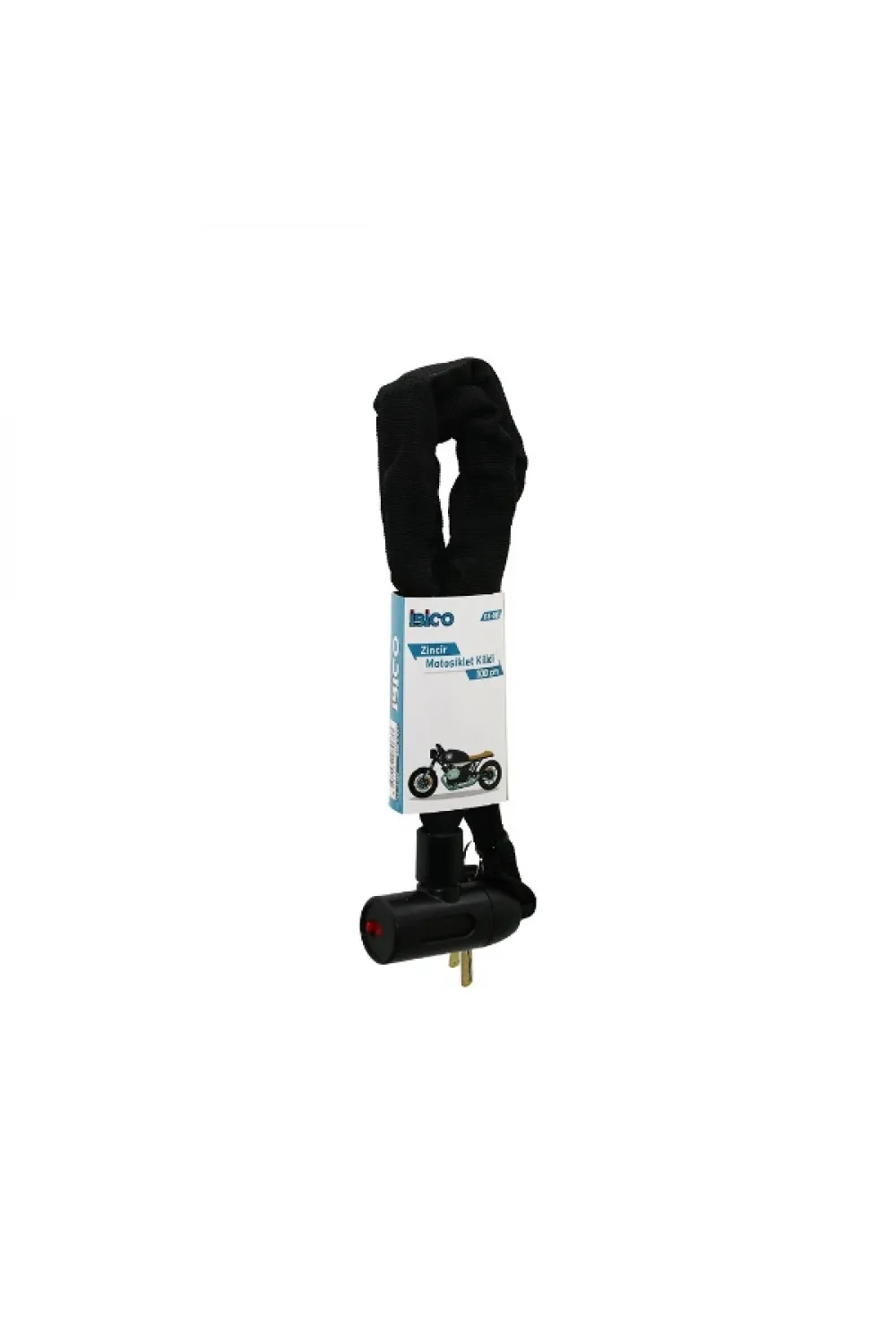 Zincirli Anahtarlı Motor ve Bisiklet Kilidi 100 cm