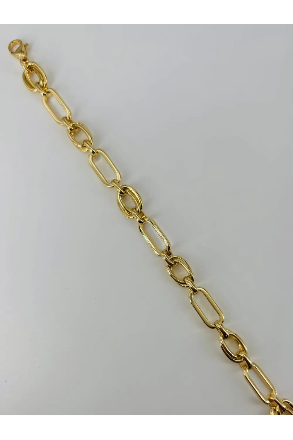    Zirkon Taşlı Pirinç Bileklikler 17+4 Cm  - Kbl0383