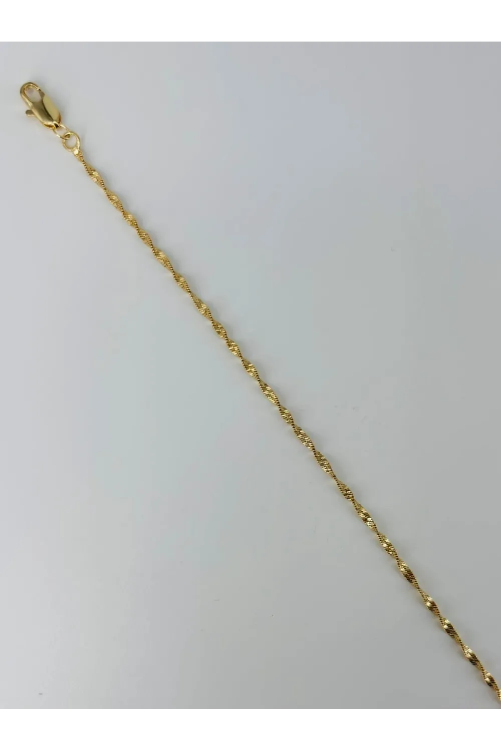    Zirkon Taşlı Pirinç Bileklikler 19 Cm  - Kbl0382