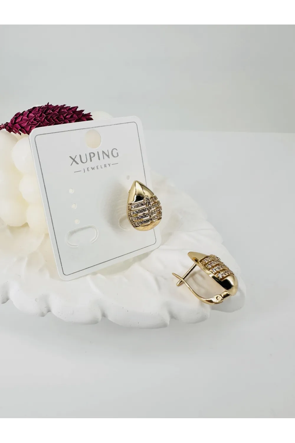 Zirkon Taşlı Pirinç  Vip Series - Kp00299