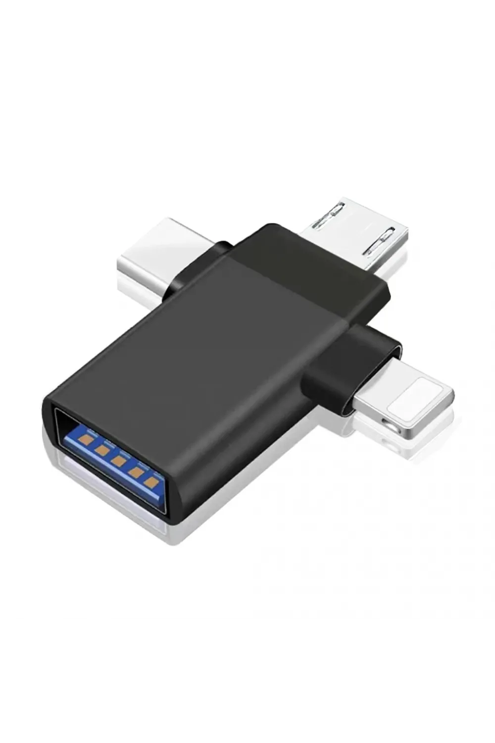 ZR172 Siyah T Otg Çoğaltıcı Aparat