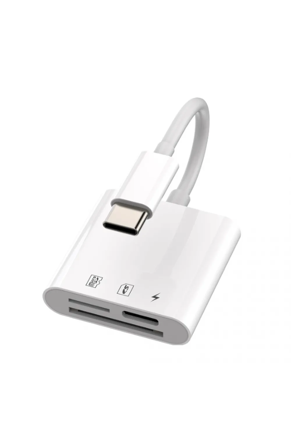 ZR498 Nk-1011Tc Type-C 3 İn 1 Memory Card Reader