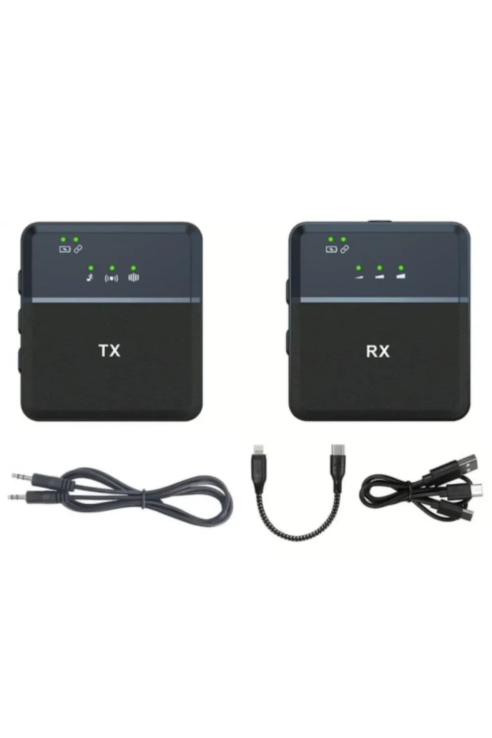 ZR558 Sx9 Tx Lightning Type-C Aux Mikrofon