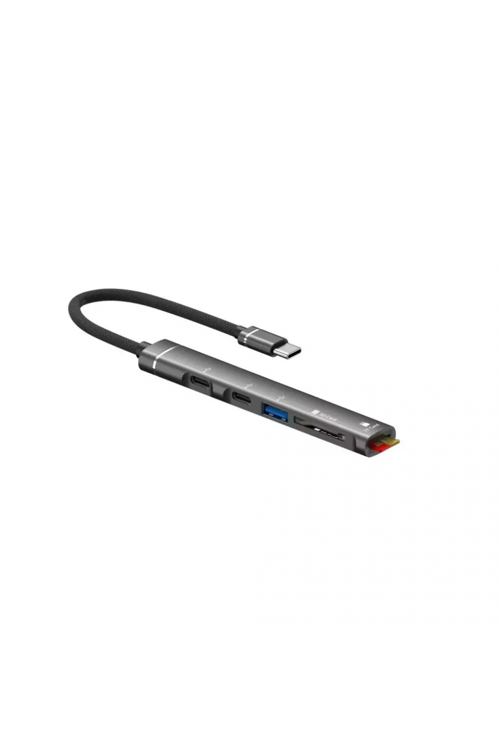 ZR562 Type-C 5 İn 1 Usb Hub Card Reader
