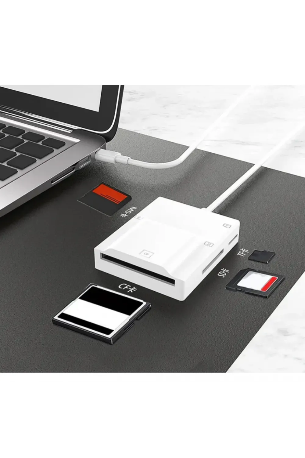 ZR780 Nk-3057H Type-C 3.0 4 İn 1 Card Reader