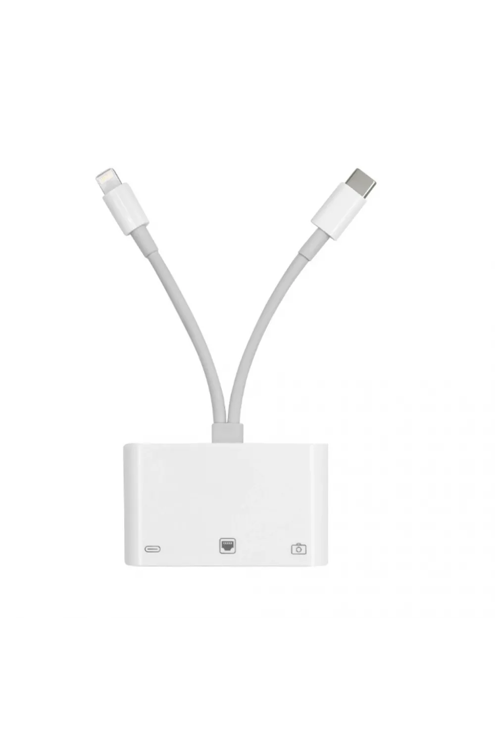 ZR814 Lightning Type-C Ethernet Camera Adaptör