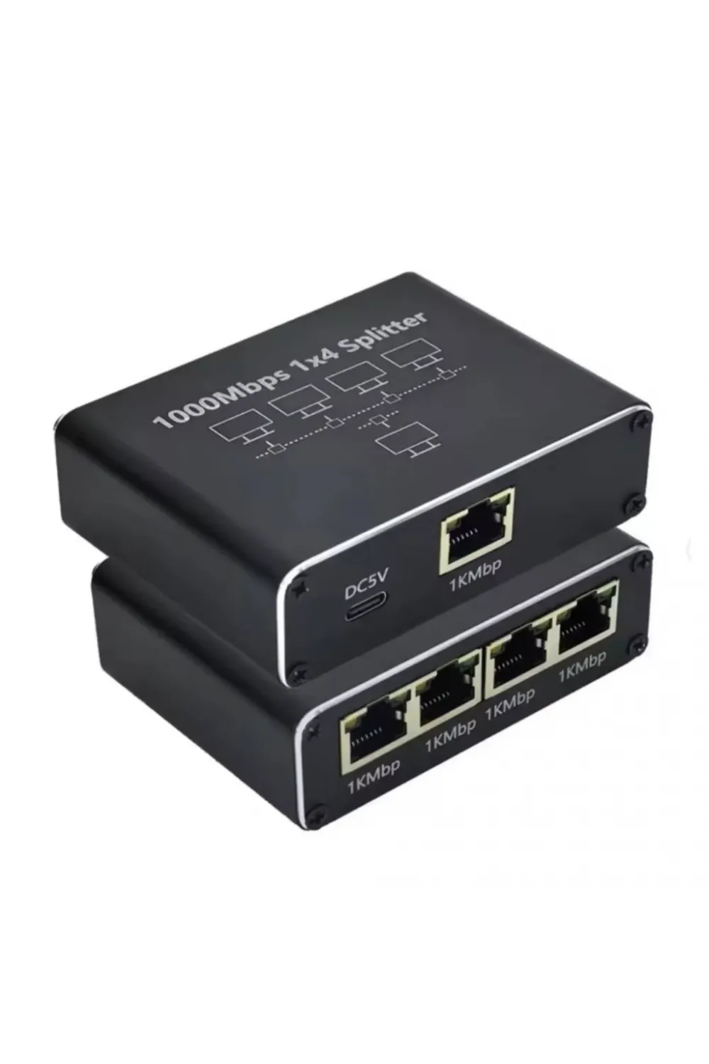 ZR889 Rj45 1To4 Gigabit Splitter