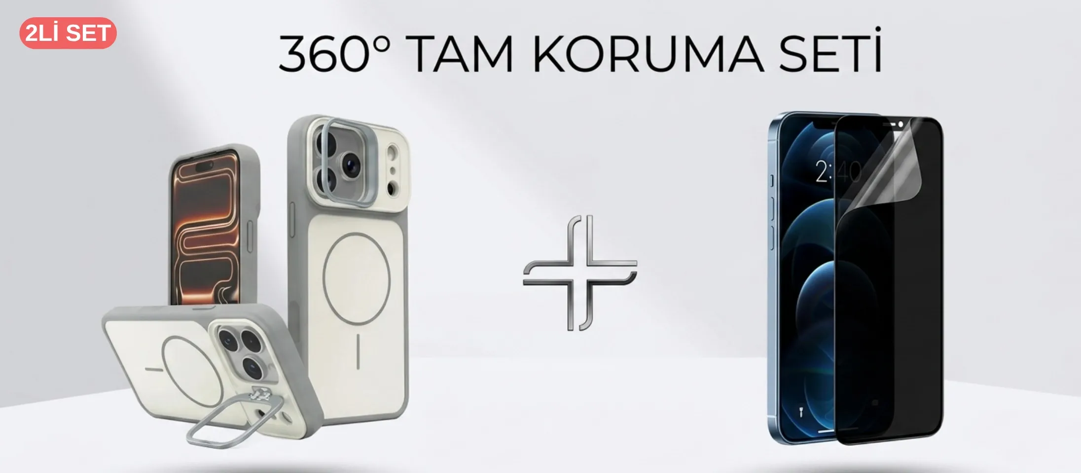 2li Kılıf & Ekran Koruyucu
