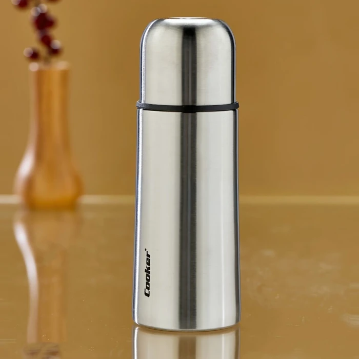 0.3LT KROM TERMOS PASLANMAZ ÇELİK - SIZDIRMAZ KAPAK = BARDAK (4887)