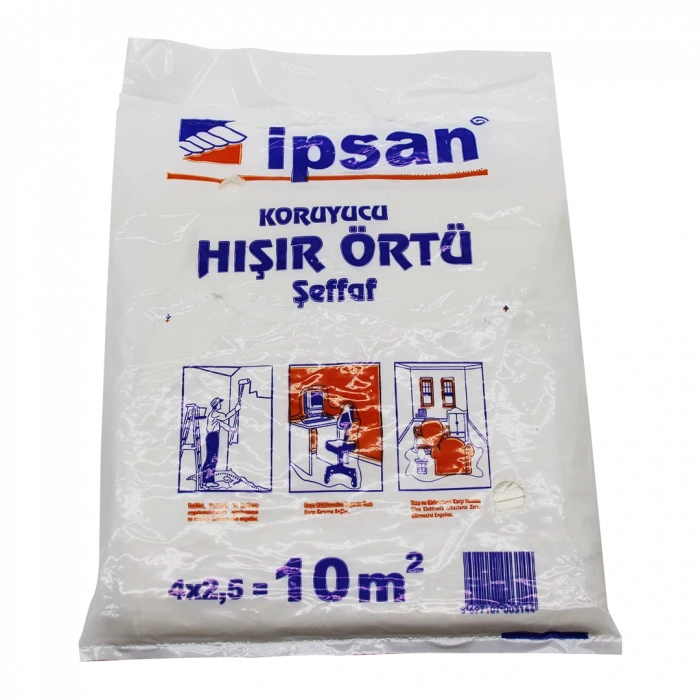10-m2 Hışır Şeffaf Koruyucu Örtü