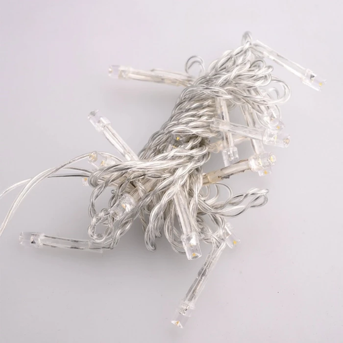 100 Ledli 8 Fonksiyonlu 10 Metre Led Aydınlatma Dekor Lambası (beyaz) (4887)