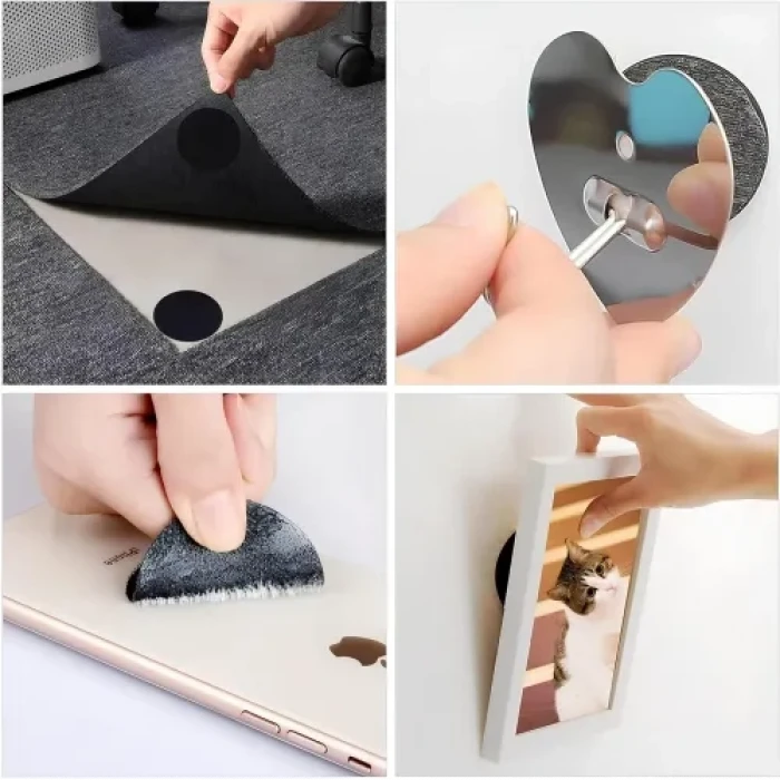 100lü Mega Paket Halı Kaydırmaz Ped