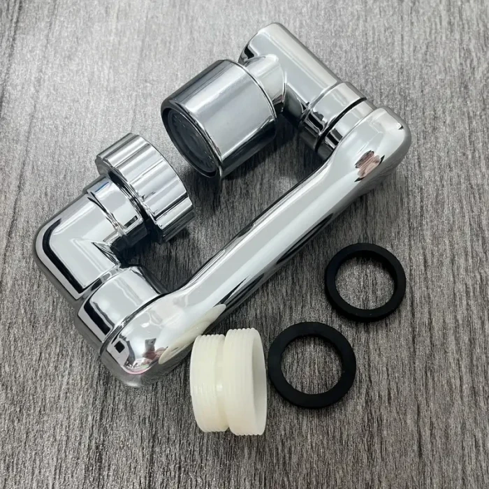 1080 Derece Dönebilen Mutfak ve Lavabo Bataryası Akrobat Musluk Ucu (4887)