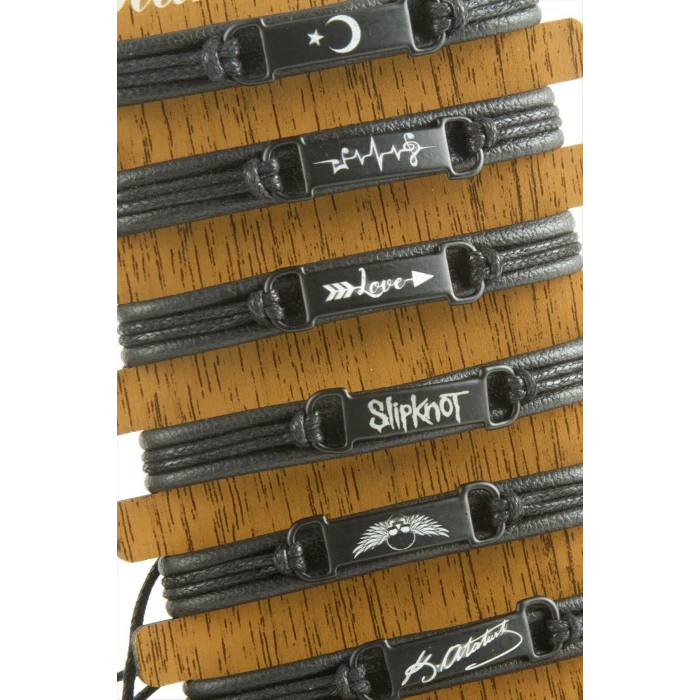 12 Adet Vinlex Deri Bileklik Standı