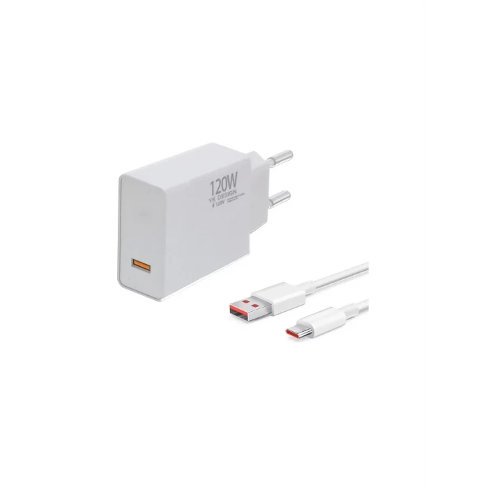 120w Süper Hızlı Şarj Cihazı - Usb Type-c