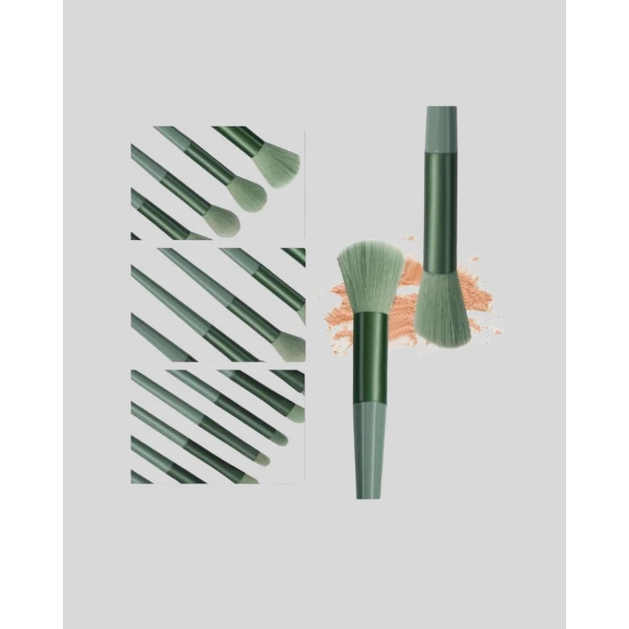 13 Parça Makyaj Fırça Seti – Ergonomik, Dökülme Yapmayan, Taşınabilir