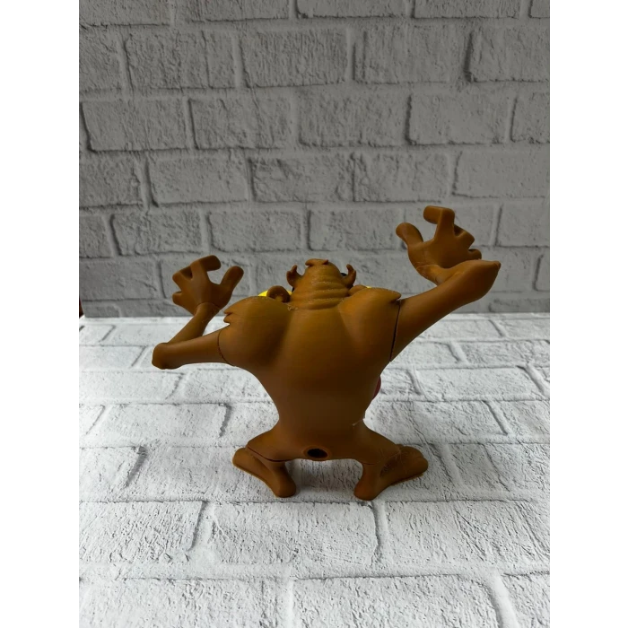 15 Cm Tazmanya Canavarı Figürü Çizgi Karakter Koleksiyonluk Biblo