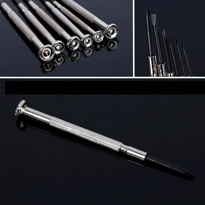 16 Parça Hassas Tornavida Seti Saatçi ve Telefoncu Tornavidası (4887)