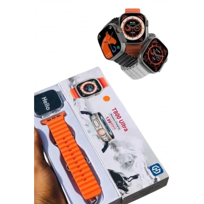 2025 Model Akıllı Saat Kordon Hediyeli Çağrı Cevaplama Uzun Pil Süreli Android İOS Uyumlu