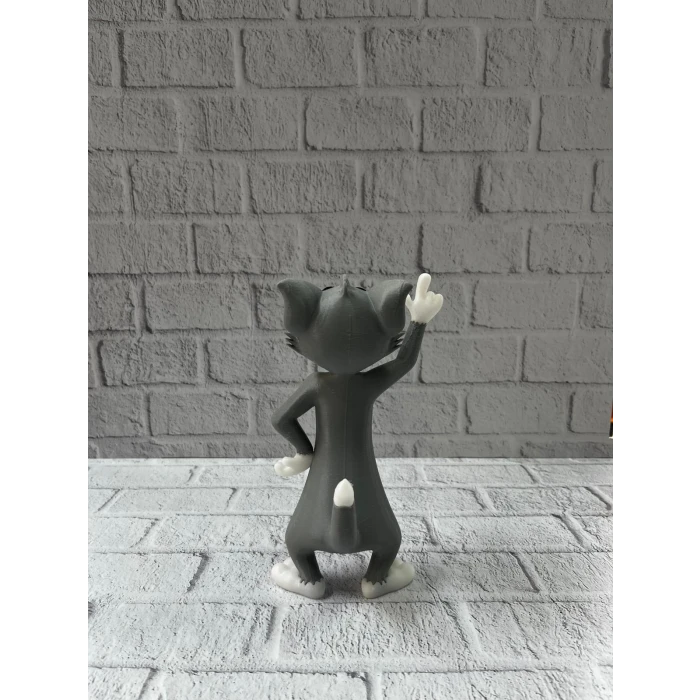 22 Cm Tom Figürü Çizgi Karakter Biblo Koleksiyonluk Dekoratif Obje