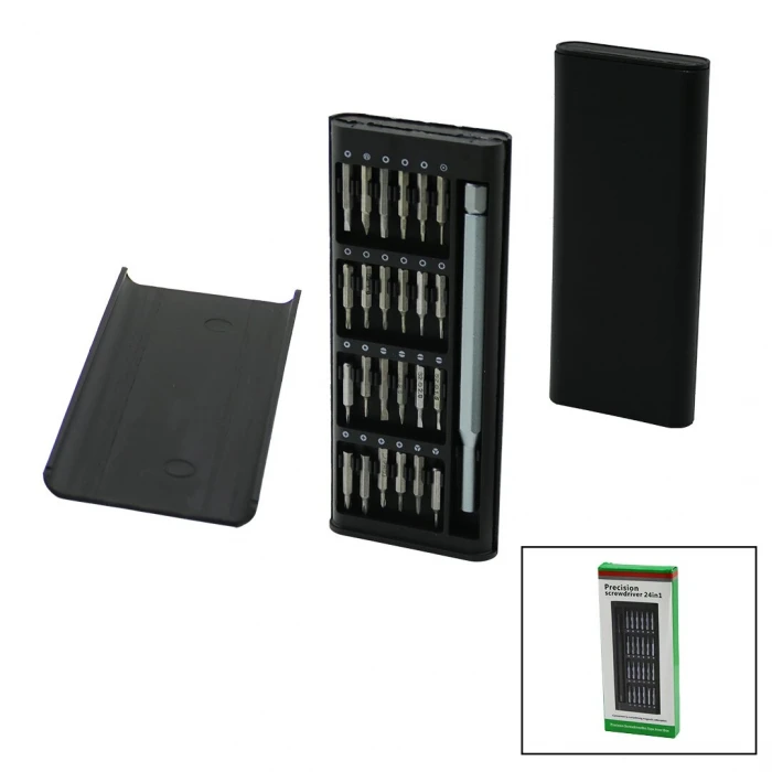 24İN1 SAATÇİ TELEFON BİTS TORNAVİDA SETİ (4887)