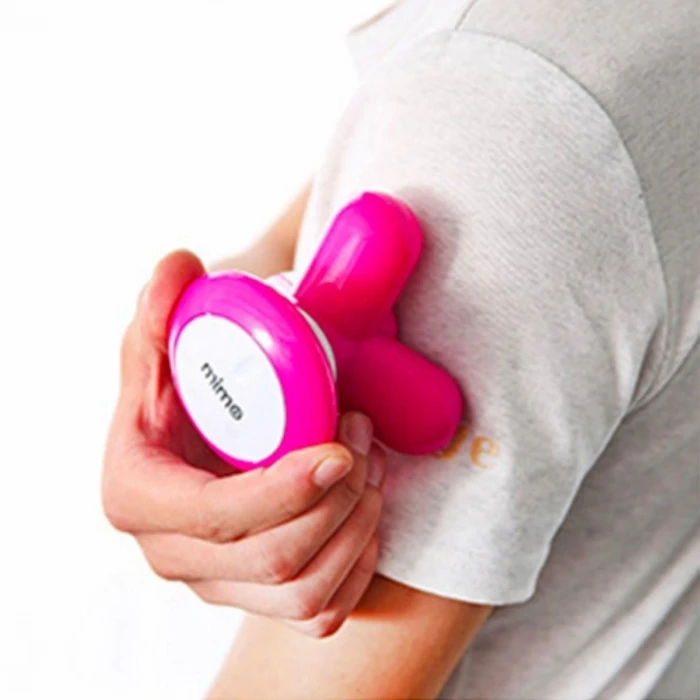 3 Başlıklı Titreşimli USB Şarjlı Mini El Masaj Aleti