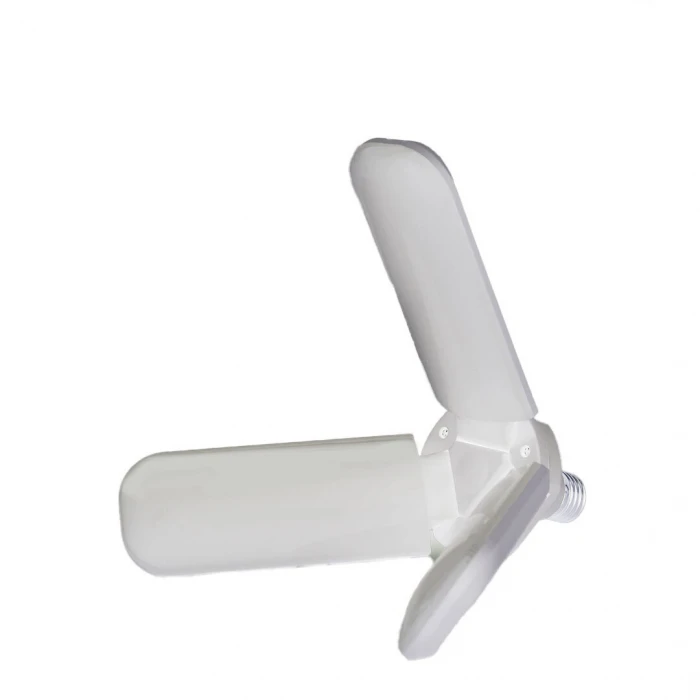 3 Kollu Pervane Modeli Beyaz Led Lamba Ampul 24w - E27