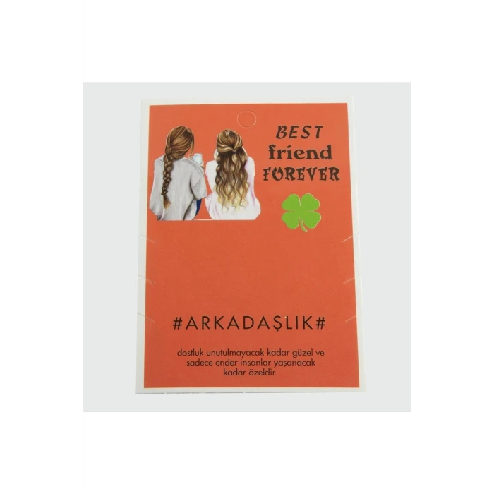 3lü Arkadaşlık Bileklik Kartı