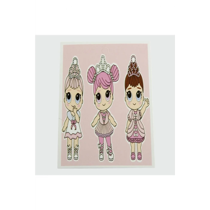 3lü Kız Çocuk Bileklik Kartı