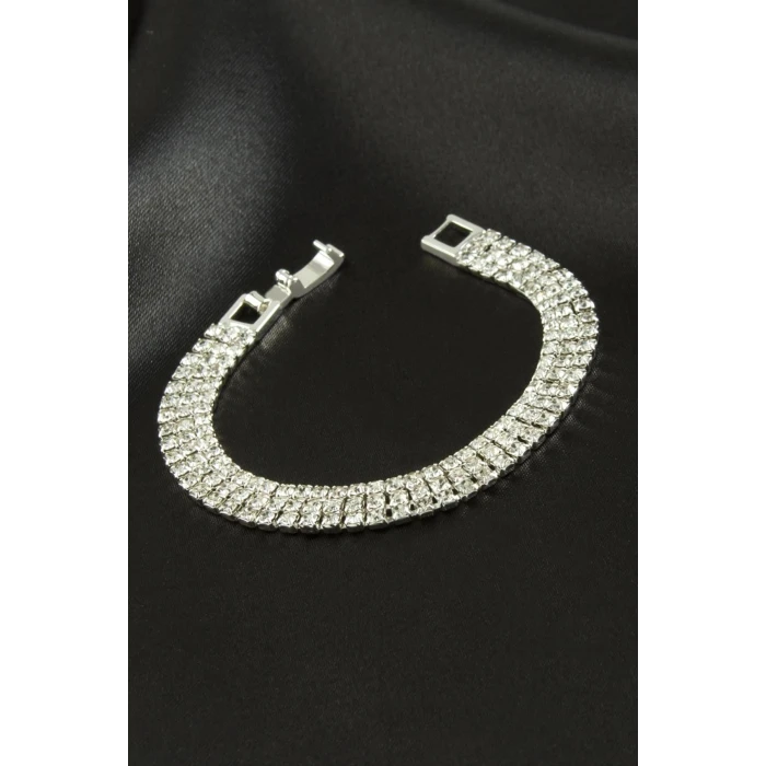 3 Sıra Taşlı Suyolu Bileklik