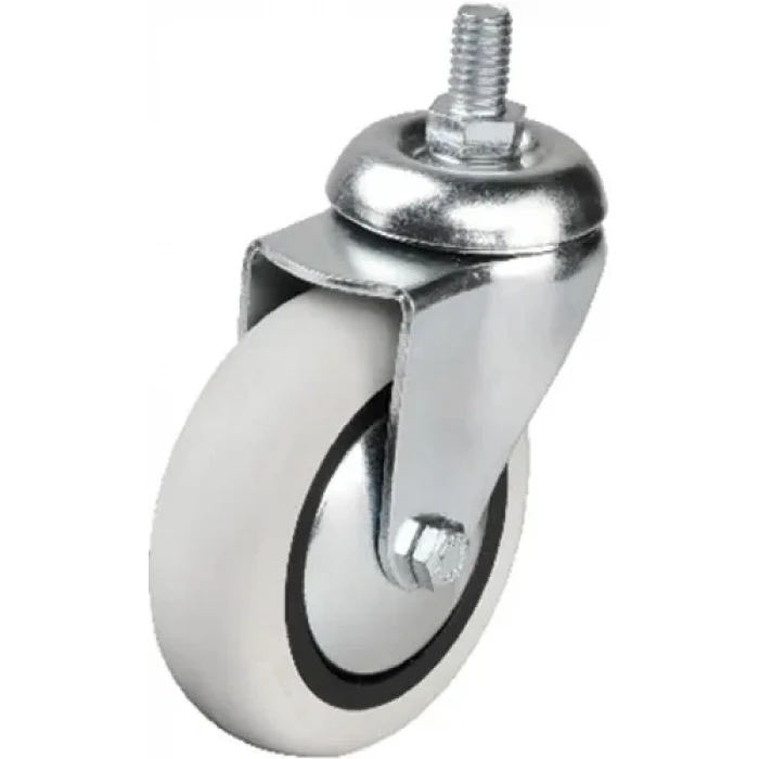 352 - 75x25 Mm Pvc Makaralı Vidalı Teker 4 Adet