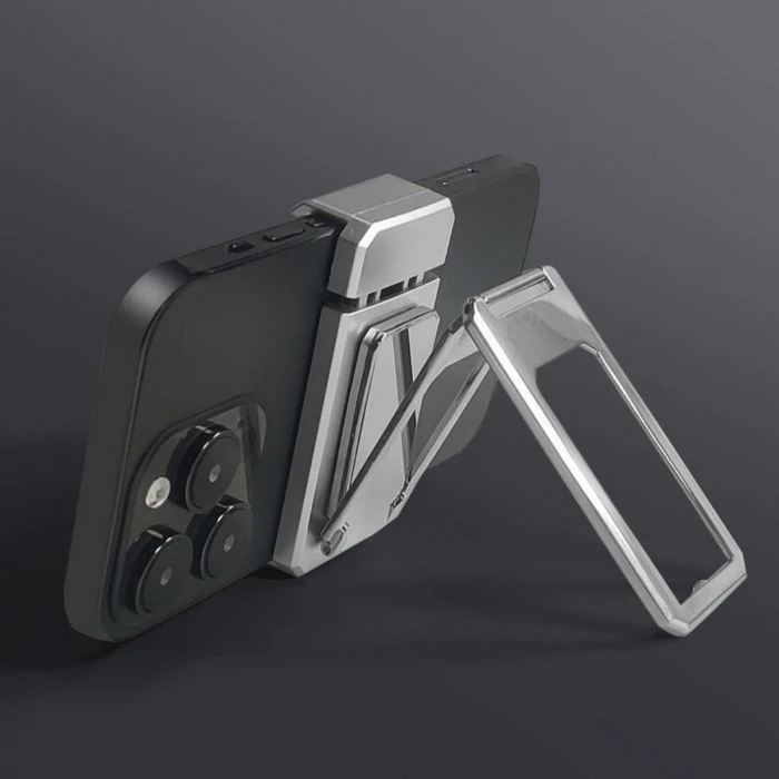 360 derece Dönen Tüm Telefon Tipleri İle Uyumlu Metal Telefon Standı Braket (K95)