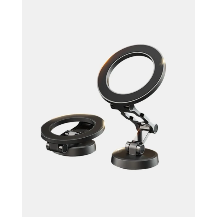 360° Dönebilen Katlanır Manyetik Araç Telefon Tutucu – MagSafe Uyumlu, Kompakt ve Şık Tasarım