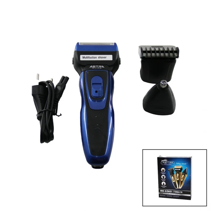 3IN1 KİŞİSEL BAKIM SETİ SAÇ SAKAL KESME - SIFIR SAKAL - KULAK - BURUN TRAŞ MAKİNESİ RD-6360 (4887)