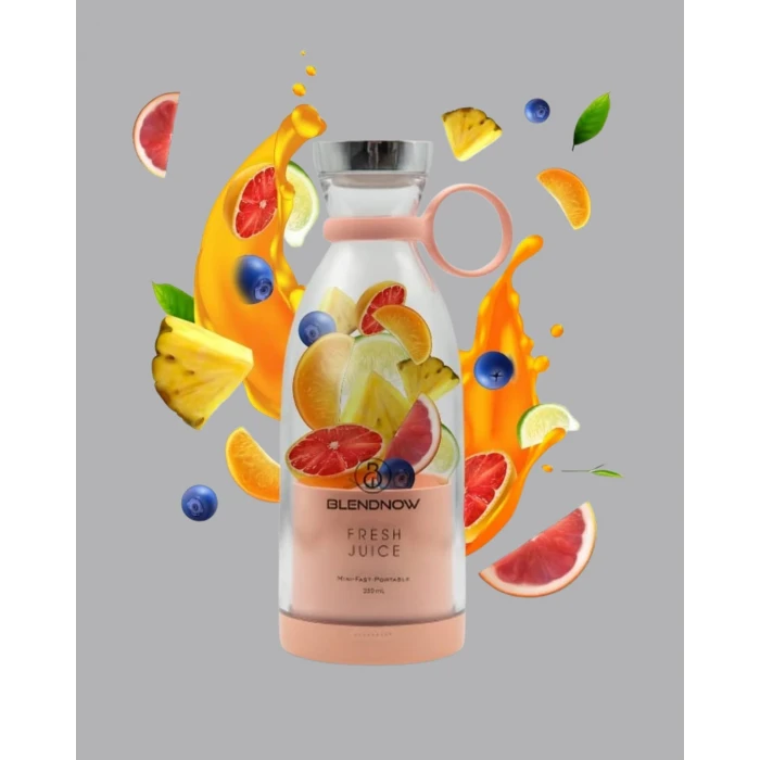 4 Bıçaklı Gıda Sınıfı Paslanmaz Çelik Taşınabilir Blender