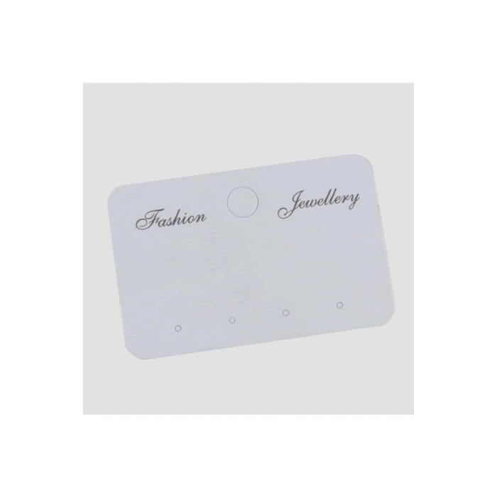 4 Delikli Küpe Kartı