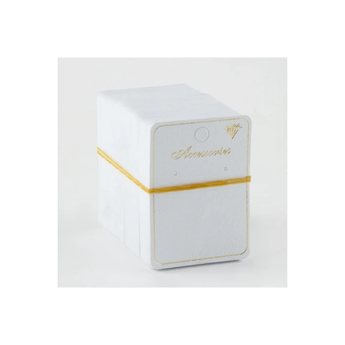 4 Delikli Küpe Kartı