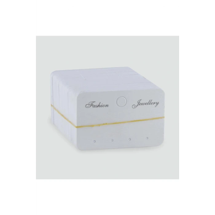 4 Delikli Küpe Kartı