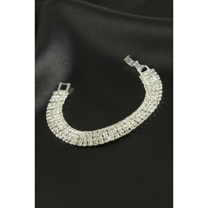 4 Sıra Taşlı Suyolu Bileklik