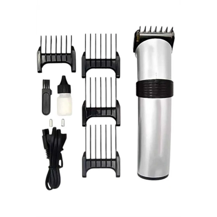 4 Taraklı Taşınabilir Profesyonel Saç ve Sakal Kesme Tıraş Makinesi