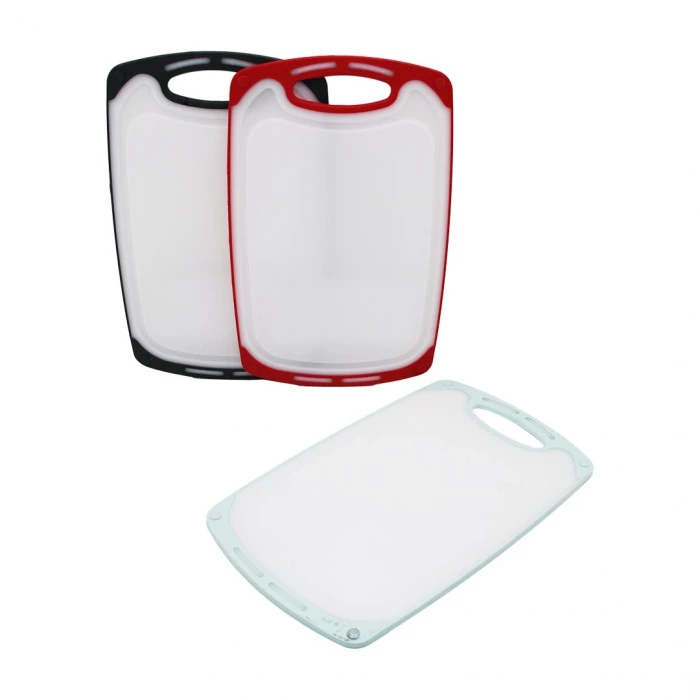 40X24CM  BÜYÜK  PLASTİK  KESİM PANOSU  KAYMAZ SİLİKON KENARLIK - 10MM KALINLIK (4887)