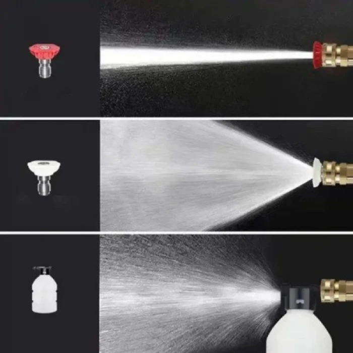 48V Şarjlı Çift Bataryalı Taşınabilir Basınçlı Yıkama Sulama Tabancası