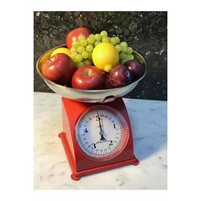 5 Kg Retro Nostalji Mutfak Tartısı Analog Terazi