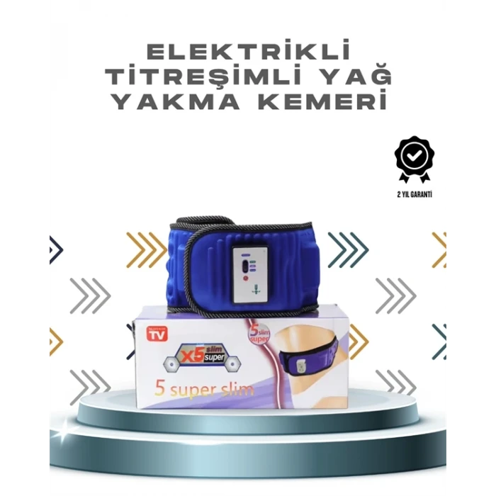 5 Motorlu Manyetik Masaj Kemeri – Bel, Kalça Ve Bacak İçin Zayıflama